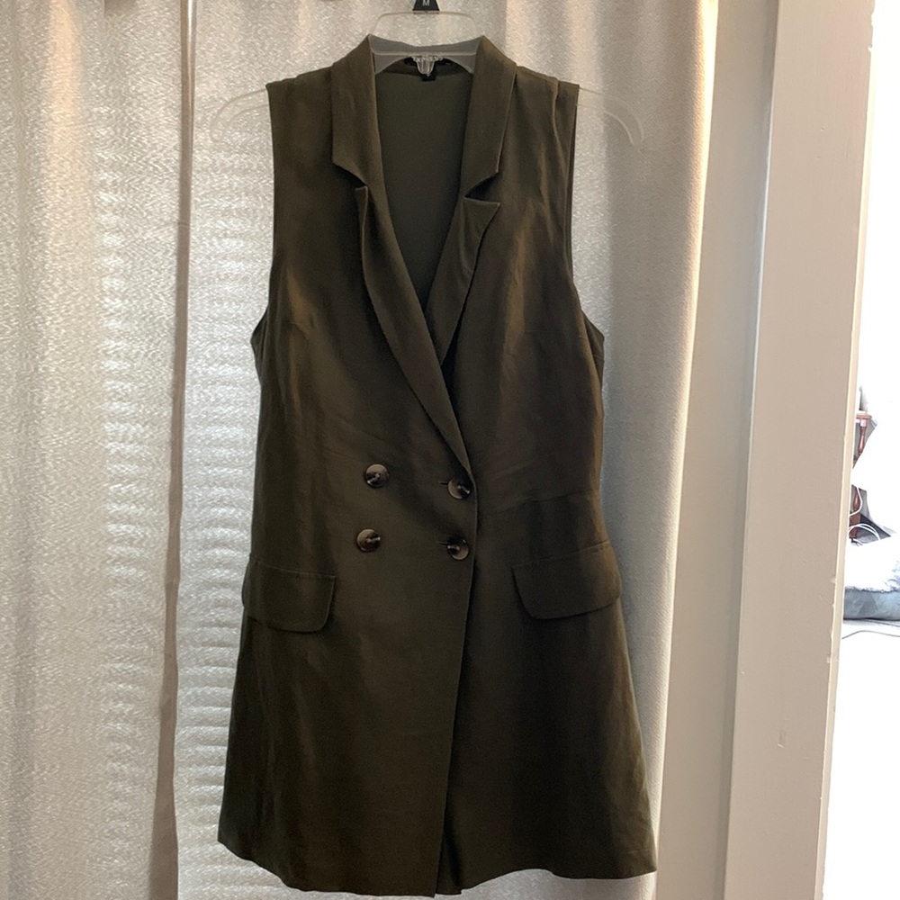 Express blazer style romper size small